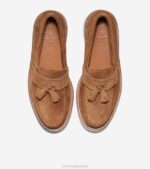 garça-real dourada calçados 8Z8F450 homens Cole Haan mocassim clássico americano tassel - Image 5