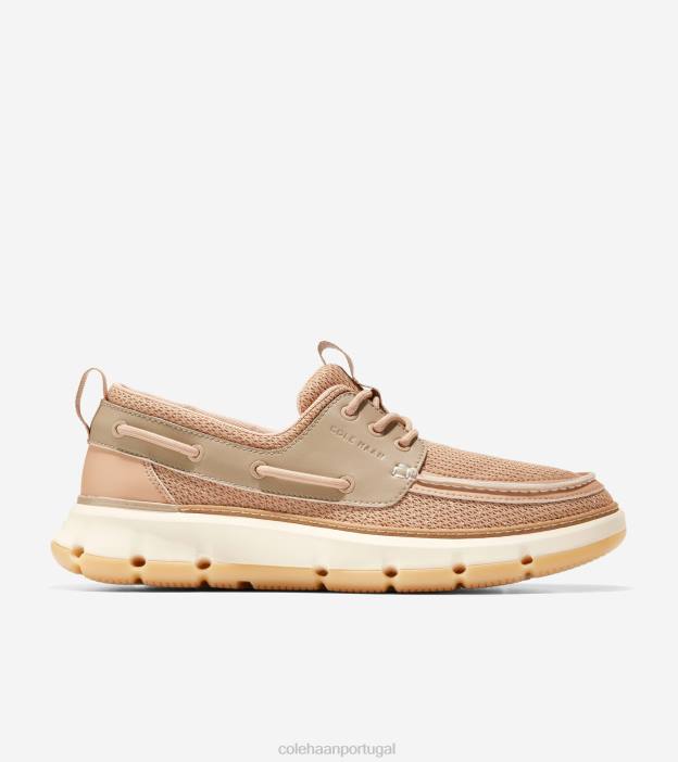 gergelim-duna-marfim calçados 8Z8F258 homens Cole Haan 4. sapato de barco de regata zerogrand - Image 1