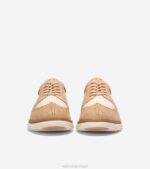 gergelim seersucker-marfim calçados 8Z8F323 homens Cole Haan originalgrand remasterizado longwing oxford - Image 3