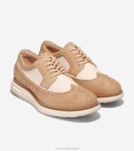 gergelim seersucker-marfim calçados 8Z8F323 homens Cole Haan originalgrand remasterizado longwing oxford - Image 6