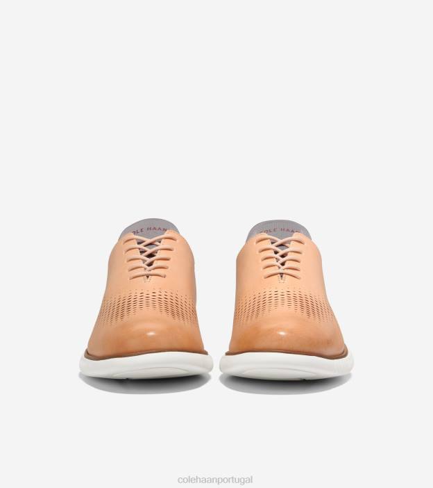 horizonte de marfim bronzeado branqueado calçados 8Z8F267 homens Cole Haan 2.zerogrand laser ponta de asa oxford - Image 2