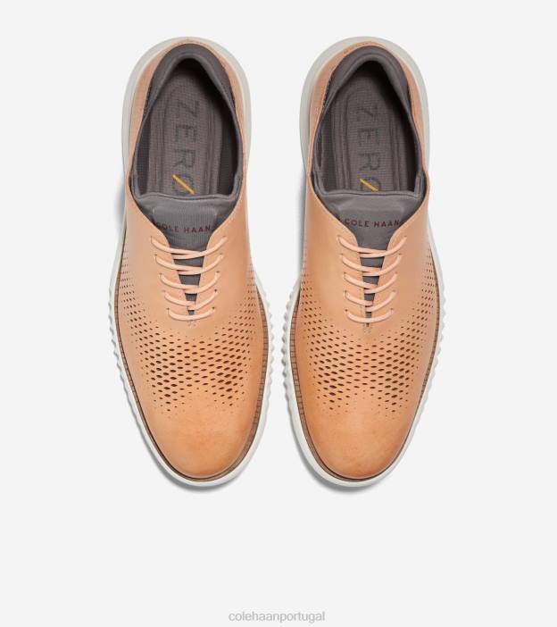 horizonte de marfim bronzeado branqueado calçados 8Z8F267 homens Cole Haan 2.zerogrand laser ponta de asa oxford - Image 4