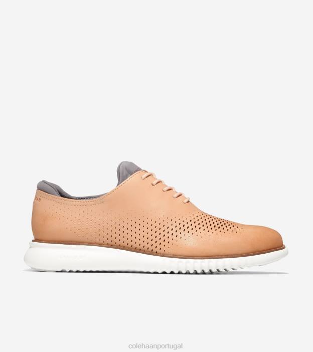 horizonte de marfim bronzeado branqueado calçados 8Z8F267 homens Cole Haan 2.zerogrand laser ponta de asa oxford - Image 1