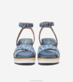jeans jacquard calçados 8Z8F27 mulheres Cole Haan sandália espadrille cloudfeel - Image 2