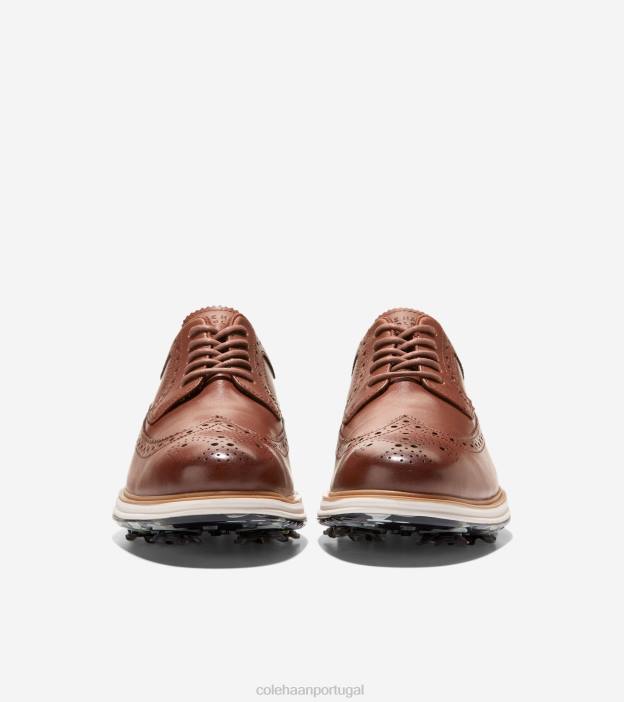 madeira de marfim calçados 8Z8F482 homens Cole Haan sapato de golfe original grand tour - Image 2