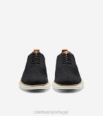 marfim costurado preto calçados 8Z8F275 homens Cole Haan 2.zerogrand wingtip oxford - Image 2
