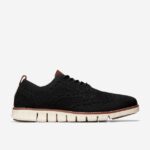 marfim costurado preto calçados 8Z8F429 homens Cole Haan zerogrand ponta de asa oxford