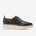 marfim negro calçados 8Z8F166 mulheres Cole Haan originalgrand platform wingtip oxford