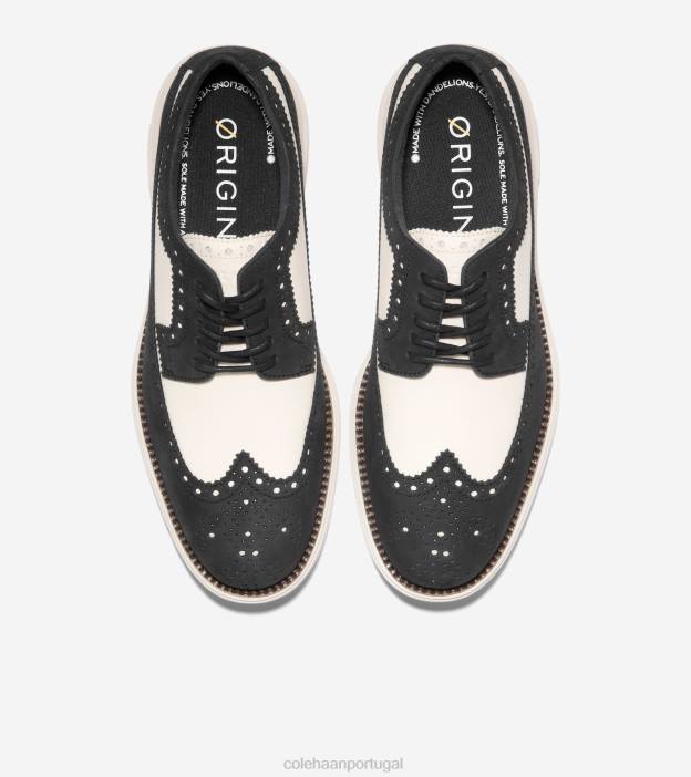 marfim negro calçados 8Z8F326 homens Cole Haan originalgrand remasterizado longwing oxford - Image 4