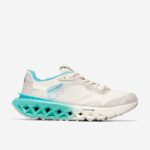 marfim-prata birch-turquesa-caribe azul calçados 8Z8F243 mulheres Cole Haan 5. tênis de corrida zerogrand embrostitch