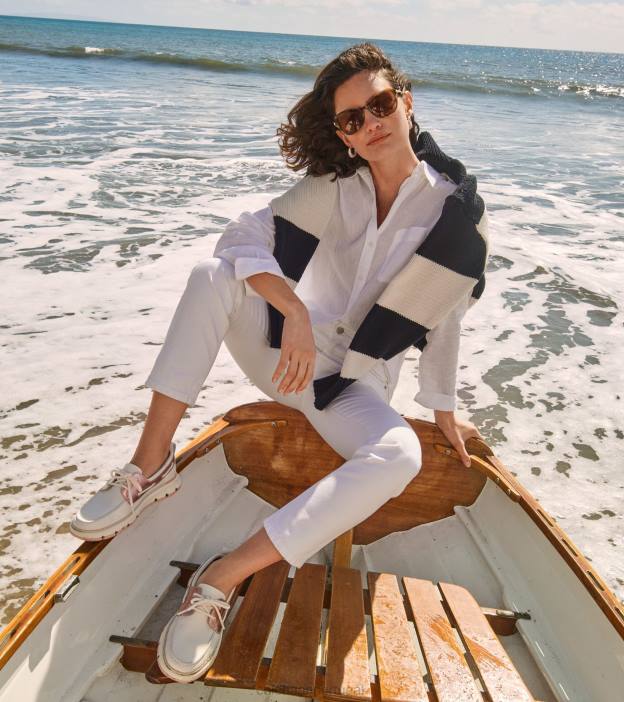 marfim-rosewater-metálico-rosecloud calçados 8Z8F18 mulheres Cole Haan 4. sapato de barco de regata zerogrand - Image 2