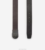 marrom preto acessórios 8Z8F571 homens Cole Haan ch logo reversível cinto 32mm - Image 2