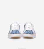 monograma denim jacquard-óptico branco calçados 8Z8F23 mulheres Cole Haan tênis grandpro topspin - Image 2