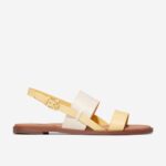 neblina dourada marfim calçados 8Z8F82 mulheres Cole Haan sandália flat flynn