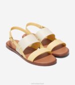 neblina dourada marfim calçados 8Z8F82 mulheres Cole Haan sandália flat flynn - Image 3