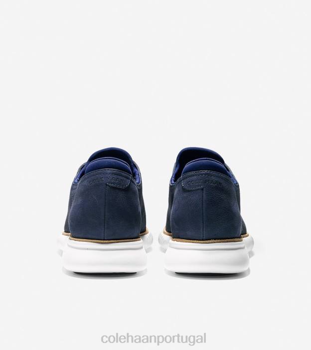 nubuck azul marinho calçados 8Z8F271 homens Cole Haan 2.zerogrand laser ponta de asa oxford - Image 3