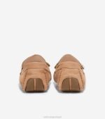 nubuck bege bétula calçados 8Z8F73 mulheres Cole Haan Evelyn Bow driver - Image 3