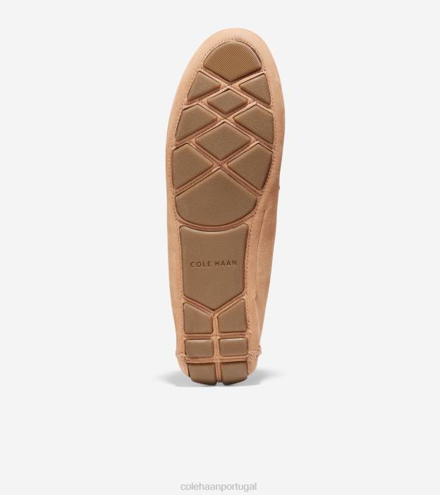 nubuck bege bétula calçados 8Z8F73 mulheres Cole Haan Evelyn Bow driver - Image 6