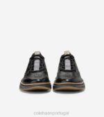 nuvem de tempestade de pavimento preto calçados 8Z8F301 homens Cole Haan 5.zerogrand ponta de asa oxford - Image 2