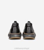 nuvem de tempestade de pavimento preto calçados 8Z8F301 homens Cole Haan 5.zerogrand ponta de asa oxford - Image 3