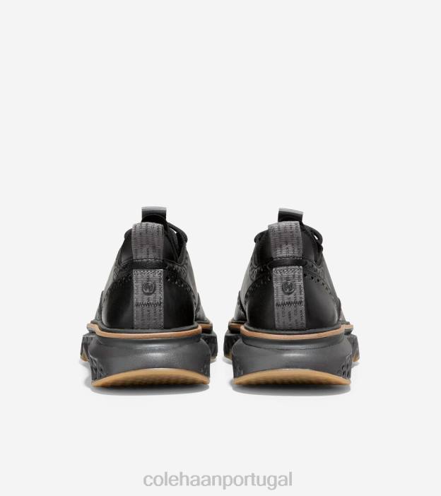 nuvem de tempestade de pavimento preto calçados 8Z8F301 homens Cole Haan 5.zerogrand ponta de asa oxford - Image 3