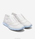 óptico branco-oxford azul calçados 8Z8F153 mulheres Cole Haan zerogrand ponta de asa oxford - Image 5