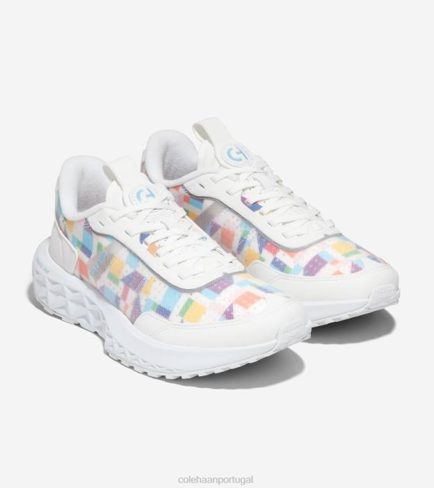 orgulho branco multicolorido calçados 8Z8F57 mulheres Cole Haan tênis de corrida zerogrand outpace 3 - Image 6