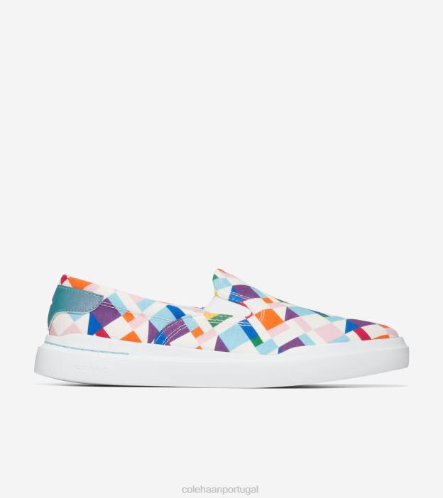orgulho_multicolorido_calcados_8z8f56_mulheres_cole_haan_tenis_slip_on_de_lona_grandpro_rally.jpg orgulho multicolorido calçados 8Z8F56 mulheres Cole Haan tênis slip-on de lona grandpro rally - Image 1