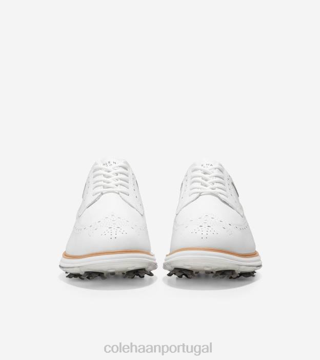 ótico branco natural calçados 8Z8F200 mulheres Cole Haan sapato de golfe original grand tour - Image 2