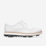 ótico branco natural calçados 8Z8F200 mulheres Cole Haan sapato de golfe original grand tour
