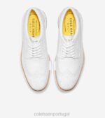 ótico branco natural calçados 8Z8F200 mulheres Cole Haan sapato de golfe original grand tour - Image 4