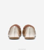 ouro calçados 8Z8F137 mulheres Cole Haan mocassim york bow - Image 3