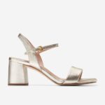 ouro calçados 8Z8F74 mulheres Cole Haan sandália salto bloco josie