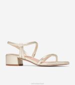 ouro calçados 8Z8F7 mulheres Cole Haan sandália tanga cali