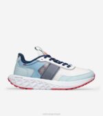 oxford azul ótico branco calçados 8Z8F58 mulheres Cole Haan ultrapassagem zero grande iii