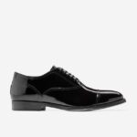 patente preta calçados 8Z8F402 homens Cole Haan clássicos modernos cap toe oxford