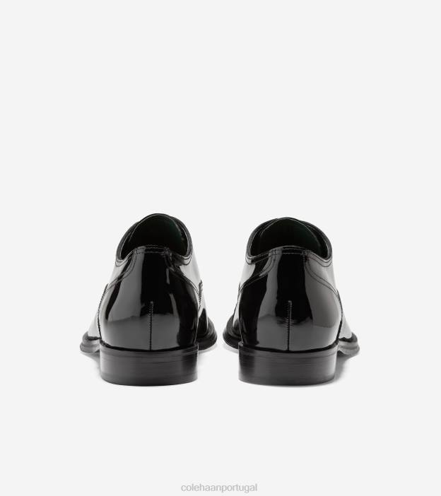 patente preta calçados 8Z8F402 homens Cole Haan clássicos modernos cap toe oxford - Image 4