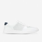pavão branco perfurado ótico calçados 8Z8F345 homens Cole Haan tênis moderno crosscourt grande