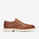 pecan-garça calçados 8Z8F387 homens Cole Haan clássicos americanos longwing oxford