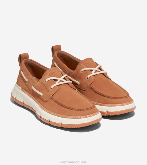 pecan-marfim calçados 8Z8F21 mulheres Cole Haan 4. sapato de barco de regata zerogrand - Image 5
