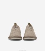 pedra cinza costurada calçados 8Z8F364 homens Cole Haan 4.zerogrand oxford - Image 3