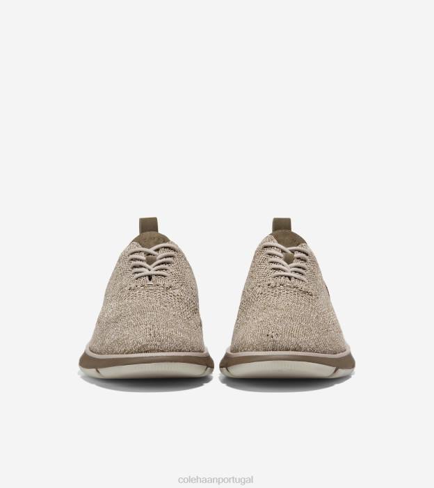 pedra cinza costurada calçados 8Z8F364 homens Cole Haan 4.zerogrand oxford - Image 3