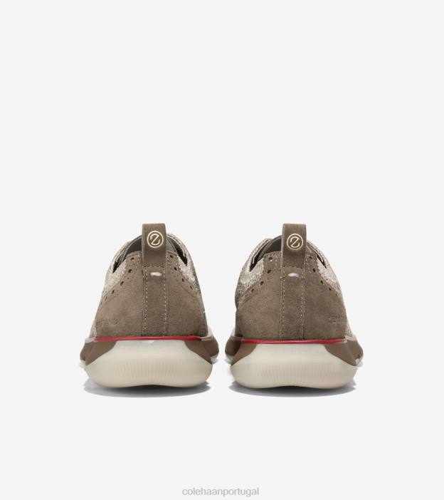 pedra cinza costurada calçados 8Z8F364 homens Cole Haan 4.zerogrand oxford - Image 4
