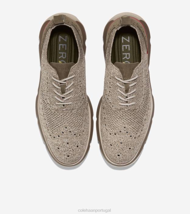 pedra cinza costurada calçados 8Z8F364 homens Cole Haan 4.zerogrand oxford - Image 5