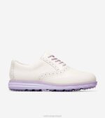 pétala de orquídea de lavanda de prata calçados 8Z8F211 mulheres Cole Haan sapato de golfe originalgrand shortwing