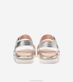 prata calçados 8Z8F108 mulheres Cole Haan sandália mirabela - Image 3