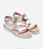 prata calçados 8Z8F108 mulheres Cole Haan sandália mirabela - Image 5
