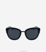 preto acessórios 8Z8F531 mulheres Cole Haan óculos de sol cateye grandes