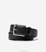 preto acessórios 8Z8F563 homens Cole Haan cinto de vestido de cacto de 32 mm