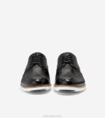 Preto branco calçados 8Z8F284 homens Cole Haan originalgrand wingtip oxford - Image 2